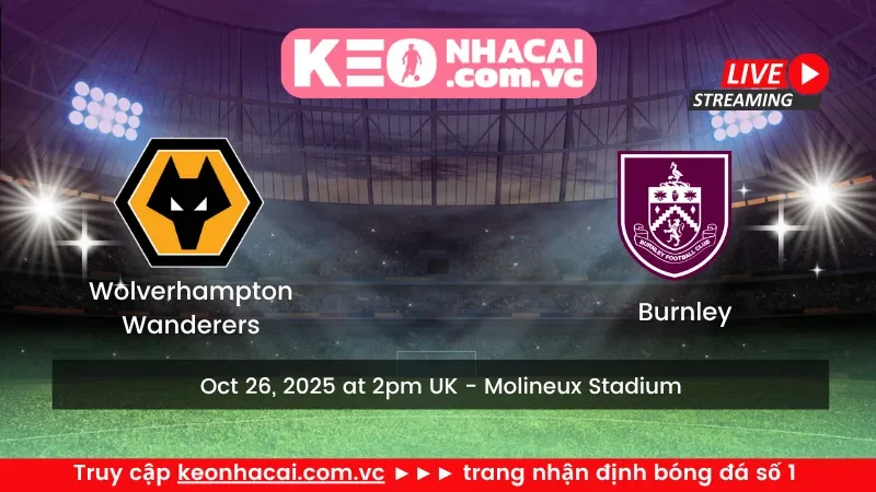 Wolverhampton Wanderers vs Burnley