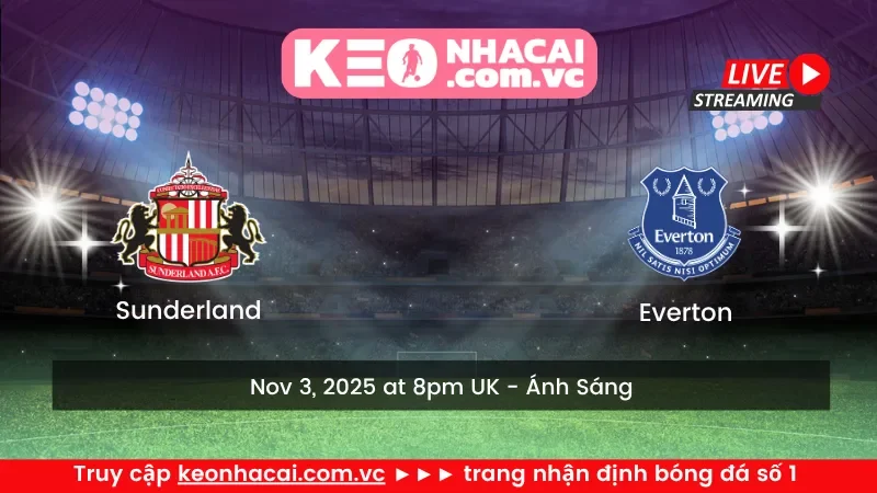 Sunderland vs Everton